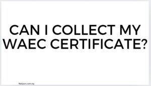 Read more about the article Can I collect my WAEC certificate?