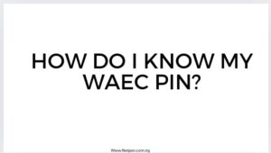 Read more about the article How do I know my WAEC PIN?