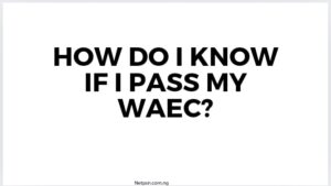 Read more about the article How do I know if I pass my Waec 2025?