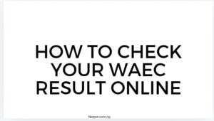 Read more about the article How to Check Your WAEC Result Online: A Comprehensive Guide