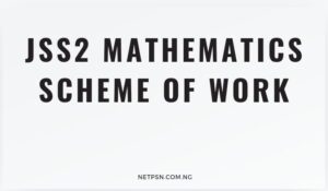 Read more about the article SS1 Mathematics Scheme of Work
