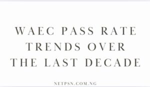Read more about the article WAEC Pass Rate Trends Over the Last Decade